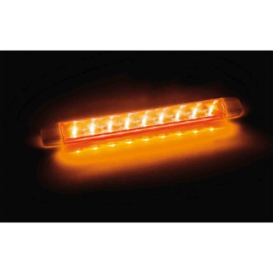 41541-S-01.JPG Illumi Luce Ingombro A 9 Led Montaggio In Superficie 12/24v Arancio 1 Funzione Montaggio In Superficie Luci Perim