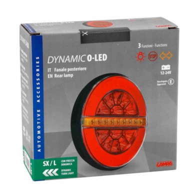 41546-C-01.JPG Dynamic O Led Fanale Posteriore 3 Funzioni 12/24v Sinistro Fanali Ausiliari Posteriori