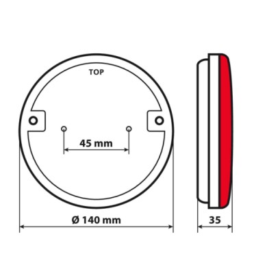 41549-D-01.JPG Dynamic O Led Fanale Retronebbia 3 Funzioni 12/24v Destro Fanali Ausiliari Posteriori