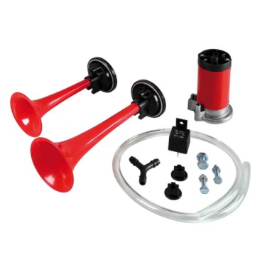 42008-C-01.JPG Trombe Bitonali Ø 66 Mm 12v Avvisatori Acustici Segnalazione