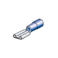 10 Terminali Capicorda Femmina Piatti Blu Terminali Capicorda Cablaggio Elettrico