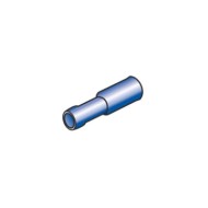 10 Terminali Capicorda Femmina Rotondi Blu Terminali Capicorda Cablaggio Elettrico