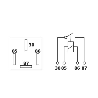 45502-S-01.JPG Relè Universale 24v 40a 4 Contatti Interruttori E Relè Cablaggio Elettrico
