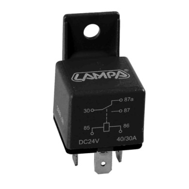 45503-D-01.JPG Relè Universale 24v 40a 5 Contatti Interruttori E Relè Cablaggio Elettrico