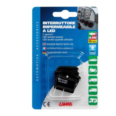 45533-C-01.JPG Interruttore Impermeabile Con Spia A Led 12/24v Verde Interruttori E Relè Cablaggio Elettrico