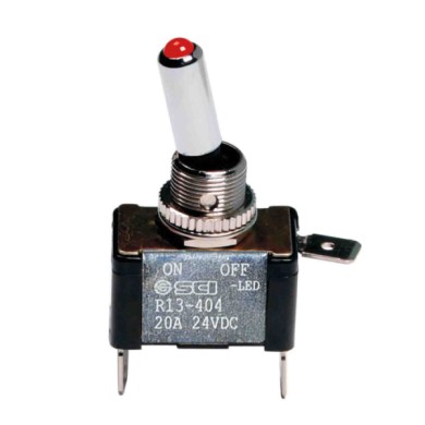 45557-D-01.JPG Interruttore A Leva In Alluminio Con Spia A Led 12/24v Rosso 20a Interruttori E Relè Cablaggio Elettrico