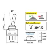 45561-S-01.JPG Interruttore A Leva Tipo Racing In Alluminio Con Spia A Led 12/24v Blu 20a Interruttori E Relè Cablaggio Elettric