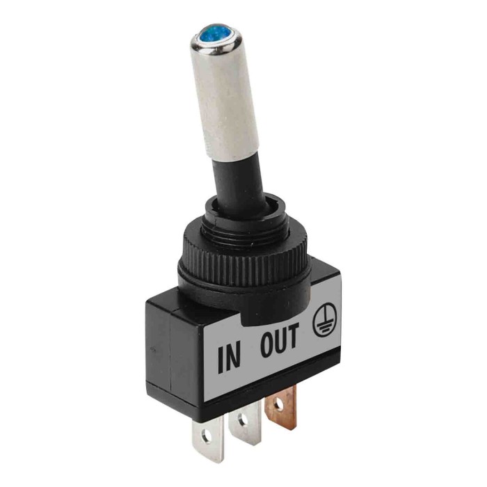 45561-D-01.JPG Interruttore A Leva Tipo Racing In Alluminio Con Spia A Led 12/24v Blu 20a Interruttori E Relè Cablaggio Elettric