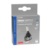 45561-C-01.JPG Interruttore A Leva Tipo Racing In Alluminio Con Spia A Led 12/24v Blu 20a Interruttori E Relè Cablaggio Elettric