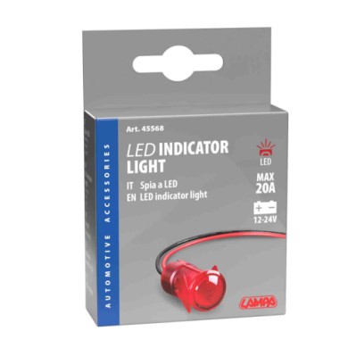 45568-C-01.JPG Spia A Led Rosso 12/24v 20a Interruttori E Relè Cablaggio Elettrico