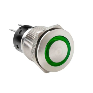 45575-S-02.JPG Interruttore A Pulsante Con Spia A Led 12/24v Verde Interruttori E Relè Cablaggio Elettrico