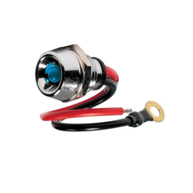 45582-D-01.JPG Spia A Led In Ottone Cromato 12/24v Blu 15a Interruttori E Relè Cablaggio Elettrico