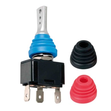 45583-D-01.JPG Interruttore A Leva Con Cuffie Intercambiabili 12/24v 20a Interruttori E Relè Cablaggio Elettrico