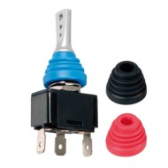 45583-D-01.JPG Interruttore A Leva Con Cuffie Intercambiabili 12/24v 20a Interruttori E Relè Cablaggio Elettrico