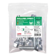 48865-S-01.JPG Set 10 Bulloni Conici Tc6 Busta Bulloneria Distanziali Ruota