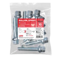 48871-S-01.JPG Set 10 Bulloni Sferici Ts4 Busta Bulloneria Distanziali Ruota