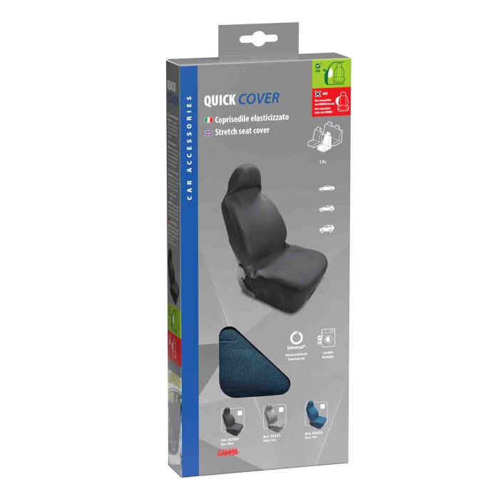 53232-C-01.JPG Quick Cover Coprisedile Elasticizzato Anteriore Blu Coprisedili Anteriori Coprisedili
