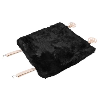 54244-C-01.JPG Comfort Max Coprisedile In Montone Nero Supporti Lombari E Cuscini Comfort
