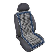 Samurai Schienale In Palline Di Legno Blu/grigio Schienali Estivi Schienali