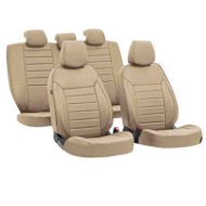Luxury Set Fodere Coordinate In Skeentex Beige Coprisedili Set Completo Coprisedili