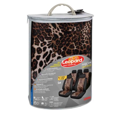 54673-C-01.JPG Leopard Set Fodere Coordinate Coprisedili Set Completo Coprisedili
