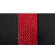 54677-S-01.JPG Speed Set Fodere Coordinate Nero/rosso Coprisedili Set Completo Coprisedili