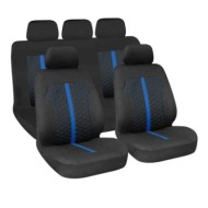 Stinger Set Fodere Coordinate Nero/blu Coprisedili Set Completo Coprisedili