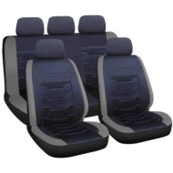 Drift Set Fodere Coordinate Nero/grigio Coprisedili Set Completo Coprisedili