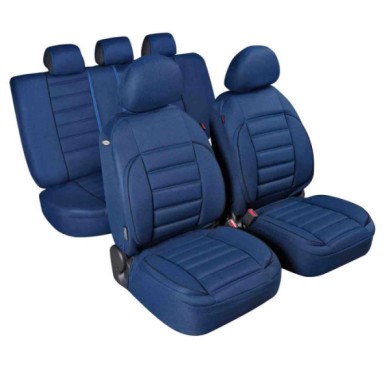 54804-S-02.JPG De Luxe Sport Edition Set Fodere Coordinate Blu Coprisedili Set Completo Coprisedili