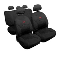 Drive Jeans Set Coprisedili Nero Coprisedili Set Completo Coprisedili