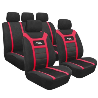 54846-C-01.JPG High Gear Set Fodere Coordinate Rosso Coprisedili Set Completo Coprisedili