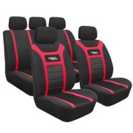 54846-C-01.JPG High Gear Set Fodere Coordinate Rosso Coprisedili Set Completo Coprisedili