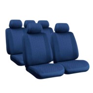 Glamur Set Fodere Coordinate In Jacquard Avio Coprisedili Set Completo Coprisedili