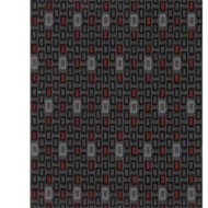 54966-S-03.JPG Square Set Fodere Coordinate In Jacquard Rosso Coprisedili Set Completo Coprisedili