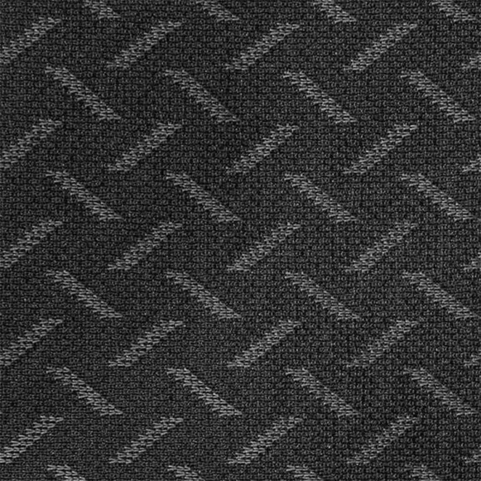 54992-S-01.JPG Linear Set Fodere Coordinate In Jacquard Nero/grigio Coprisedili Set Completo Coprisedili