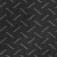54992-S-01.JPG Linear Set Fodere Coordinate In Jacquard Nero/grigio Coprisedili Set Completo Coprisedili