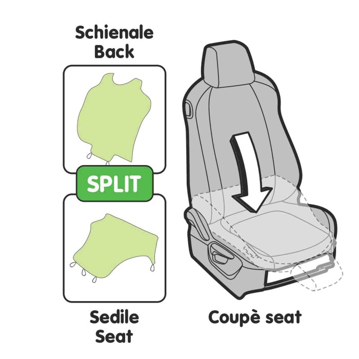 55003-S-01.JPG T Shirt Coupè Coprisedile Elasticizzato Grigio Coprisedili Anteriori Coprisedili