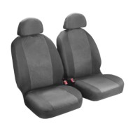 Duka Xl Fit Coppia Coprisedili Anteriori In Tessuto Jacquard E Poliestere Elasticizzati Grigio Coprisedili Anteriori Coprisedili