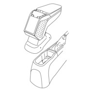 NEUTRO.jpg Armster 2 Bracciolo Su Misura Opel Corsa D 3p-corsa D 5p Armster 2 Braccioli Su Misura Completi