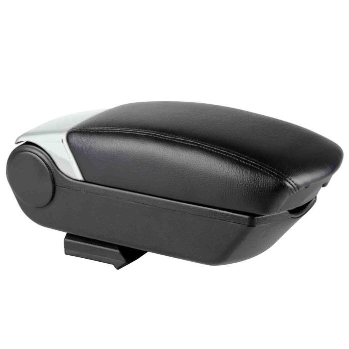 56468-S-01.JPG Premium Bracciolo 3 Funzioni Con Doppio Sistema Di Fissaggio E Connessione Usb 12v Silver Braccioli