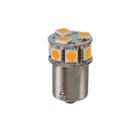24/32v Led Series 10 Smd X 1 Chip (p21w) Ba15s 1 Pz D/blister Arancio Doppia Polarità Resistenza Incorporata Lampa Led