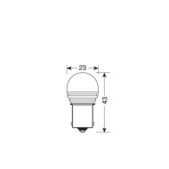 L105.JPG 10/30v Led Series 1 Smd X 9 Chips (p21w) Ba15s 1 Pz Scatola Bianco Lampadine A Led P21w Lampa Led