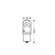 L141.JPG 10/28v Led Series 4 Smd X 1 Chip (p21w) Ba15s 1 Pz D/blister Rosso Lampadine A Led P21w Lampa Led