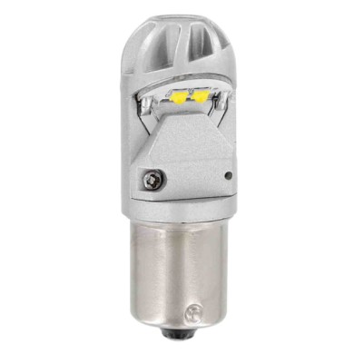 BA15S.JPG 10/28v Led Series 4 Smd X 1 Chip (p21w) Ba15s 1 Pz D/blister Arancio Lampadine A Led P21w Lampa Led
