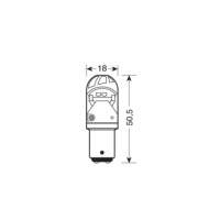 L142.JPG 9/30v Mega Led Hp 4 4 Smd X 1 Chip (p21/5w) Bay15d 1 Pz D/blister Arancio Lampadine A Led P21/5w Lampa Led