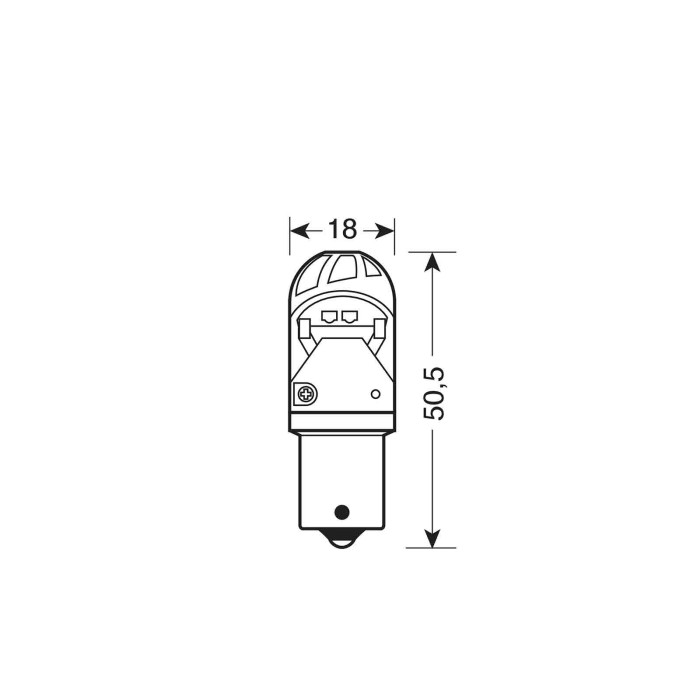 L143.JPG 9/30v Mega Led Hp 4 4 Smd X 1 Chip (py21w) Bau15s 1 Pz D/blister Arancio Lampadine A Led Py21w Lampa Led