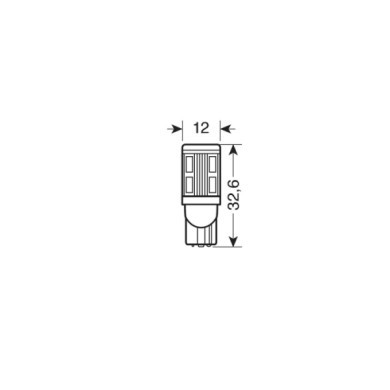 57926-S-01.JPG 10/30v Mega Led 10 10 Smd X 1 Chip (t10) W2 1x9 5d 2 Pz Scatola Bianco Doppia Polarità Resistenza Incorporata Lam