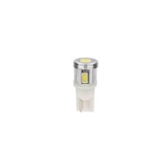 L069.JPG 12v Mega Led 6 6 Smd X 1 Chip (t10) W2 1x9 5d 2 Pz Scatola Bianco Doppia Polarità Resistenza Incorporata Lampa Led