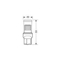 57938-S-01.JPG 12v Mega Led 48 48 Smd X 1 Chip (w21/5w) W3x16q 1 Pz D/blister Bianco Doppia Polarità Lampadine A Led W21/5w Lamp
