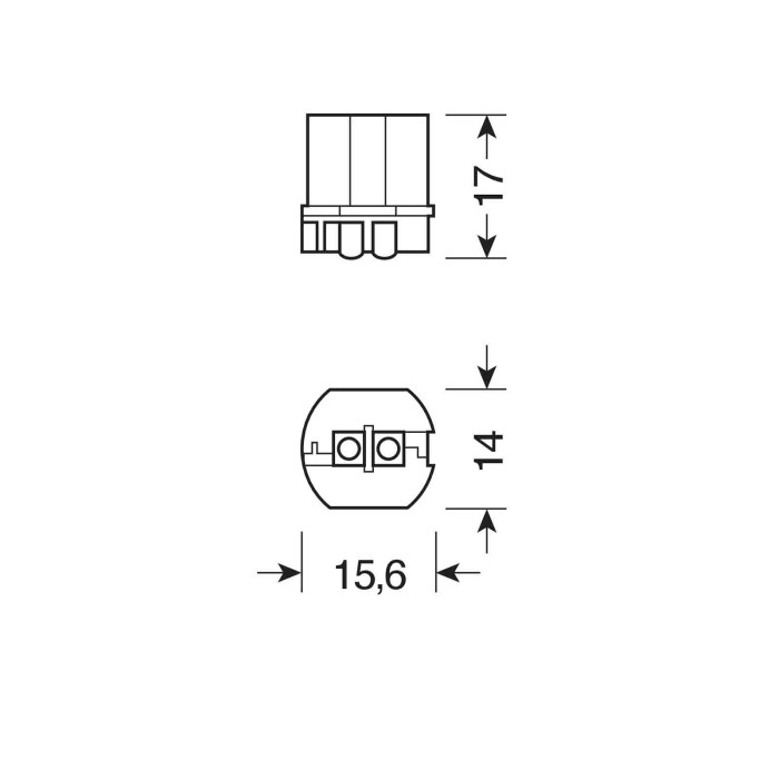WP3v3X14v5-3.JPG 12v Lampada Alogena Pw24w 24w Wp3 3x14 5 3 2 Pz D/blister Lampadine Standard Line Lampa Alogene